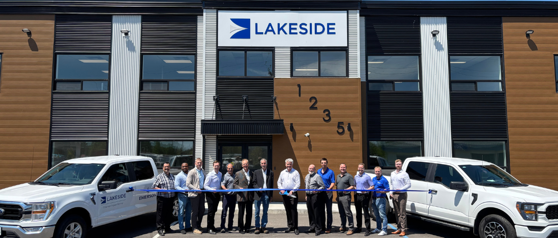 On June 24, 2025, Greg Houston, Lakeside’s President, was joined by members of our leadership team, community partners, and our dedicated Lakers for the ribbon-cutting ceremony. We were honoured to welcome Acting Mayor Dominic Pasqualino, Tim Tenhave from Confederation College, Ron Marostica of Marostica Subaru, and representatives from Sierra Builders who helped bring this vision to life.
