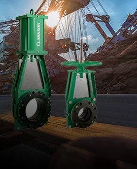 Clarkson Model KGA Plus Knife Gate Valve