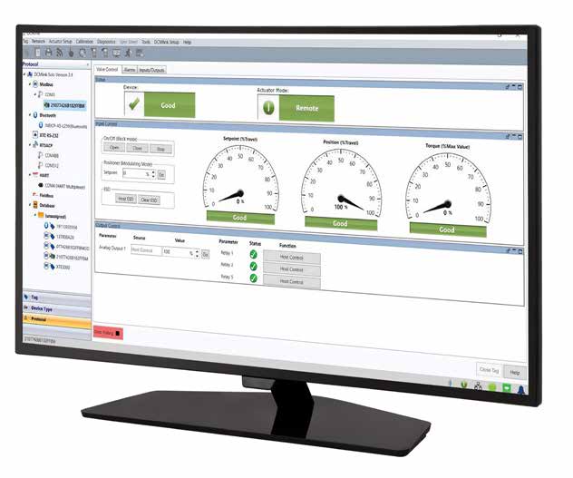 DCMlink software for deep insight into asset status and performance.
